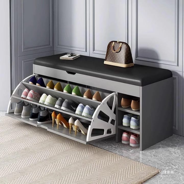 Multifunctional Shoe Cabinet with Bench – Smart and Space-Saving