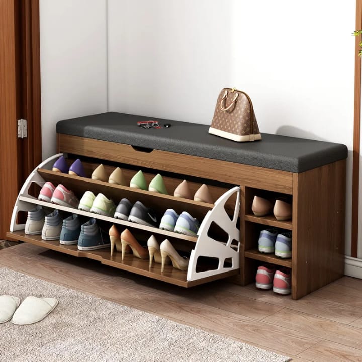 Multifunctional Shoe Cabinet with Bench – Smart and Space-Saving