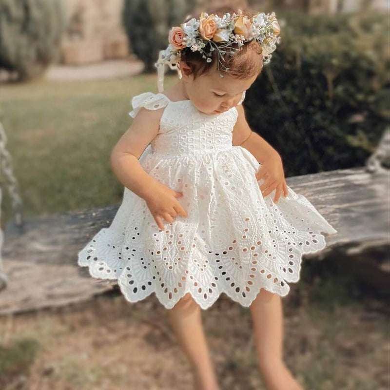 Amélie Christening Dress for Babies – Elegant and Timeless