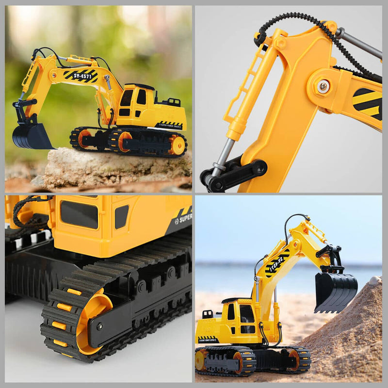 Excavator RC - Remote Controlled Toy Excavator
