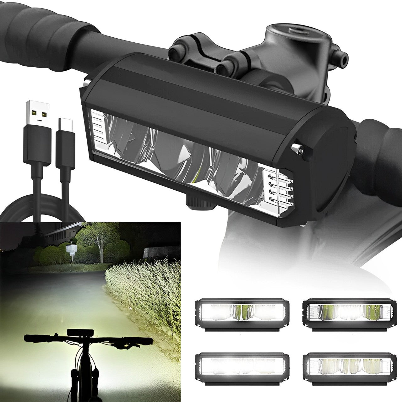 BikeLight Pro - Safe & Bright