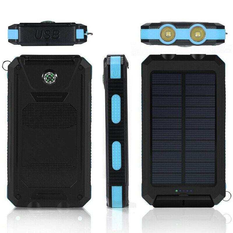 50000mAh Solar Power Bank – Waterproof, Rugged & With Torch