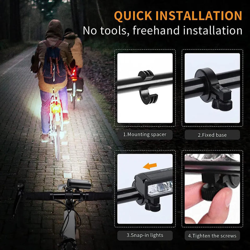 BikeLight Pro - Safe & Bright