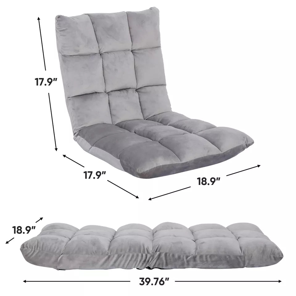 FlexiLounge 14 – Adjustable Floor Chair with Ultimate Comfort