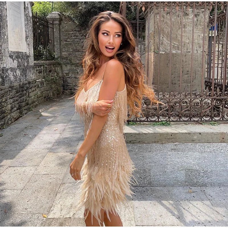 Samba Stylish Cocktail Dress - Glamorous and Elegant