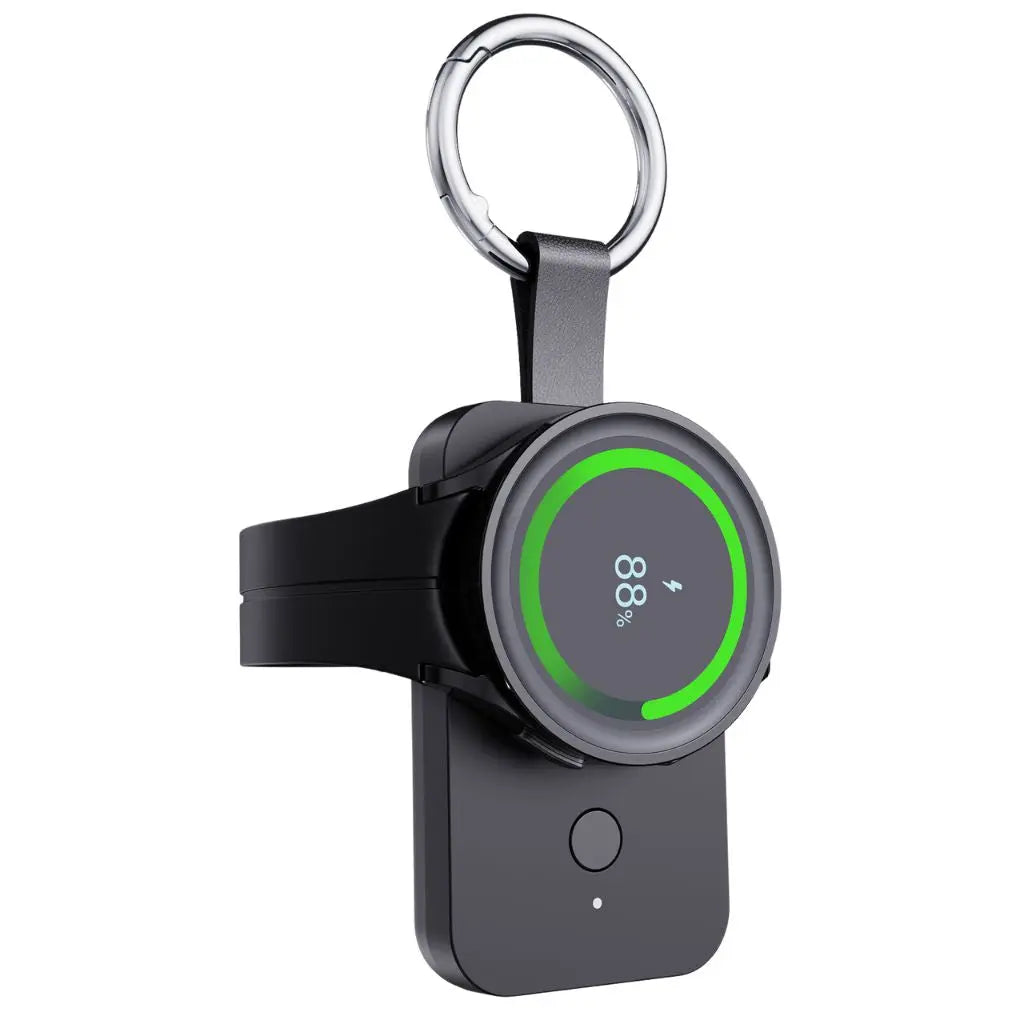 Portable Smartwatch Power Bank – Keychain Charger for On-the-Go