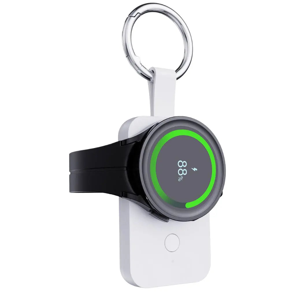 Portable Smartwatch Power Bank – Keychain Charger for On-the-Go