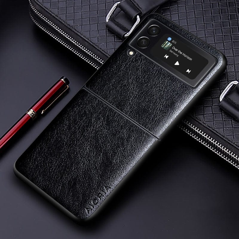 Premium Leather Case for Flip Phone – Elegant and Reliable Protection