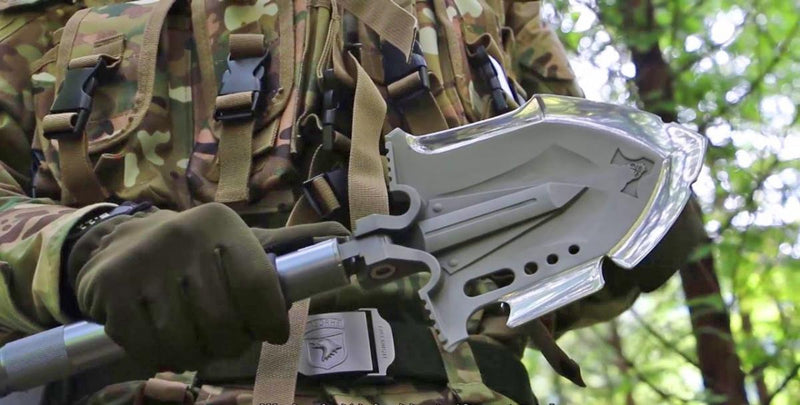 All-in-One Multifunctional Shovel – For Adventurous Outdoor Activities