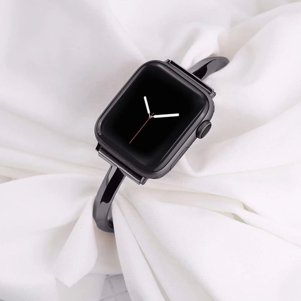 Slim Link Band – Luxe Stainless Steel Apple Watch Band for Women