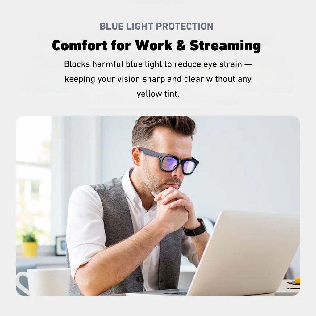 VisionX Smartglasses – Smart Glasses with Camera and Audio in Stylish Design