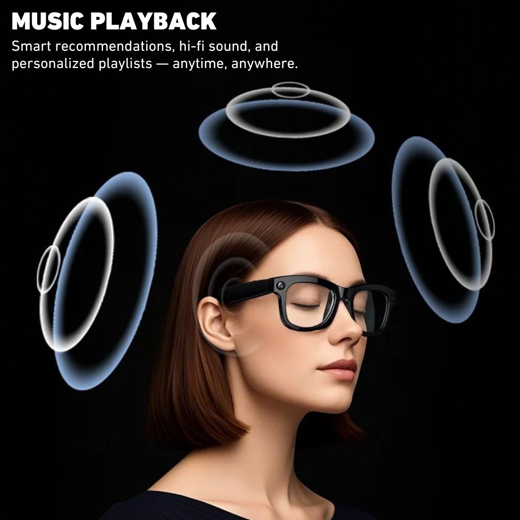 VisionX Smartglasses – Smart Glasses with Camera and Audio in Stylish Design