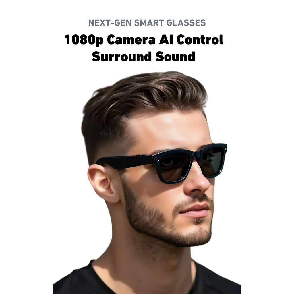 VisionX Smartglasses – Smart Glasses with Camera and Audio in Stylish Design