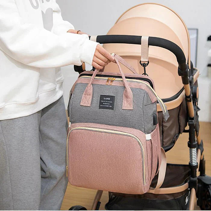 Multifunctional Diaper Bag - All-in-One Solution for On-the-Go