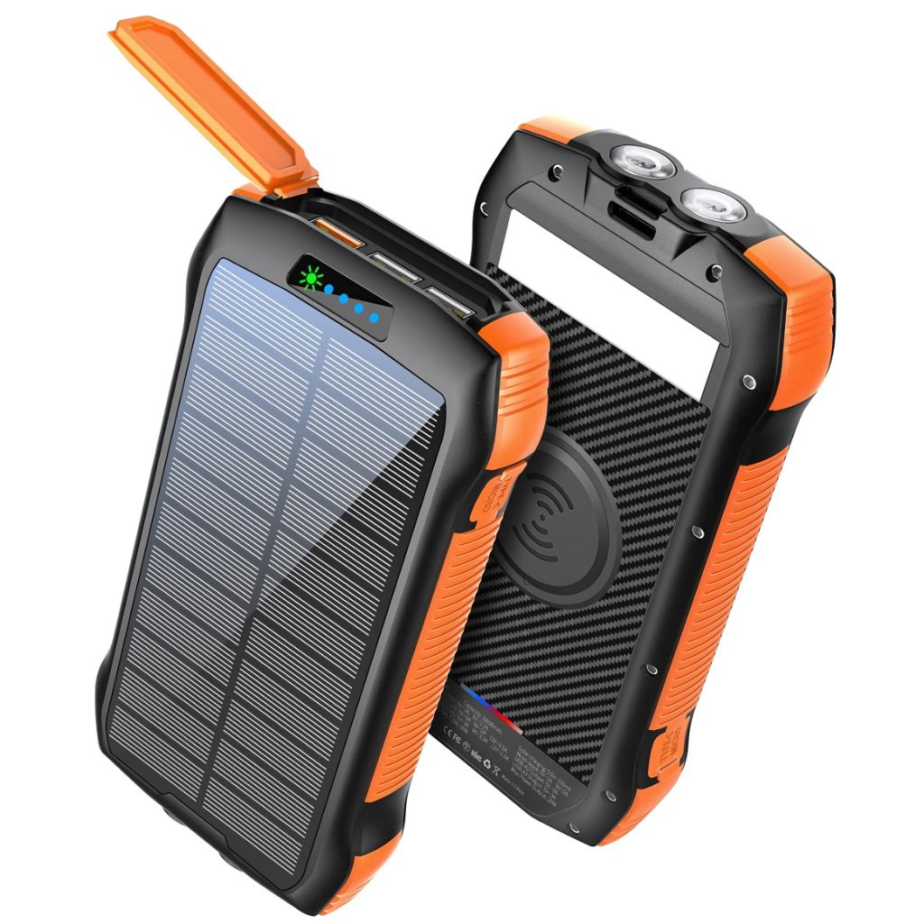 Solar Energy Power Bank – Portable Charger with High Capacity