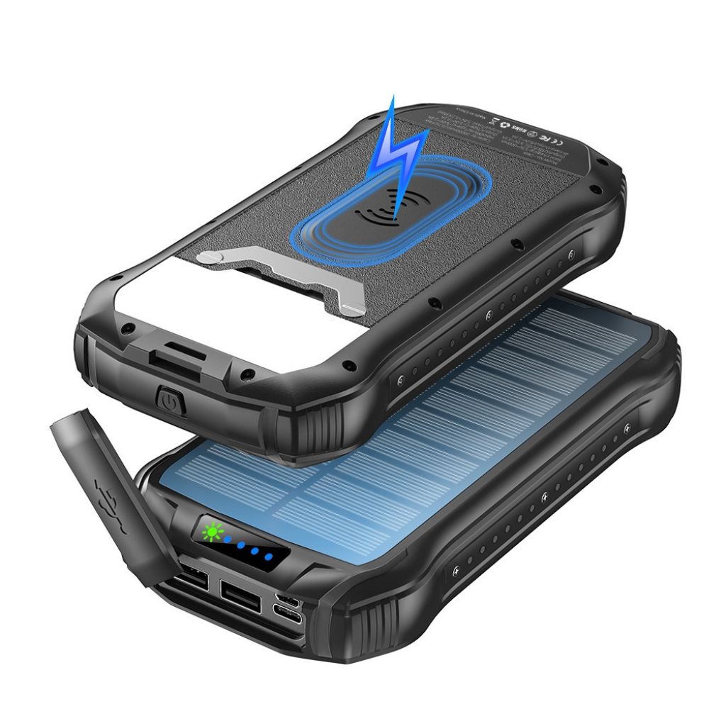 Solar Energy Power Bank – Portable Charger with High Capacity