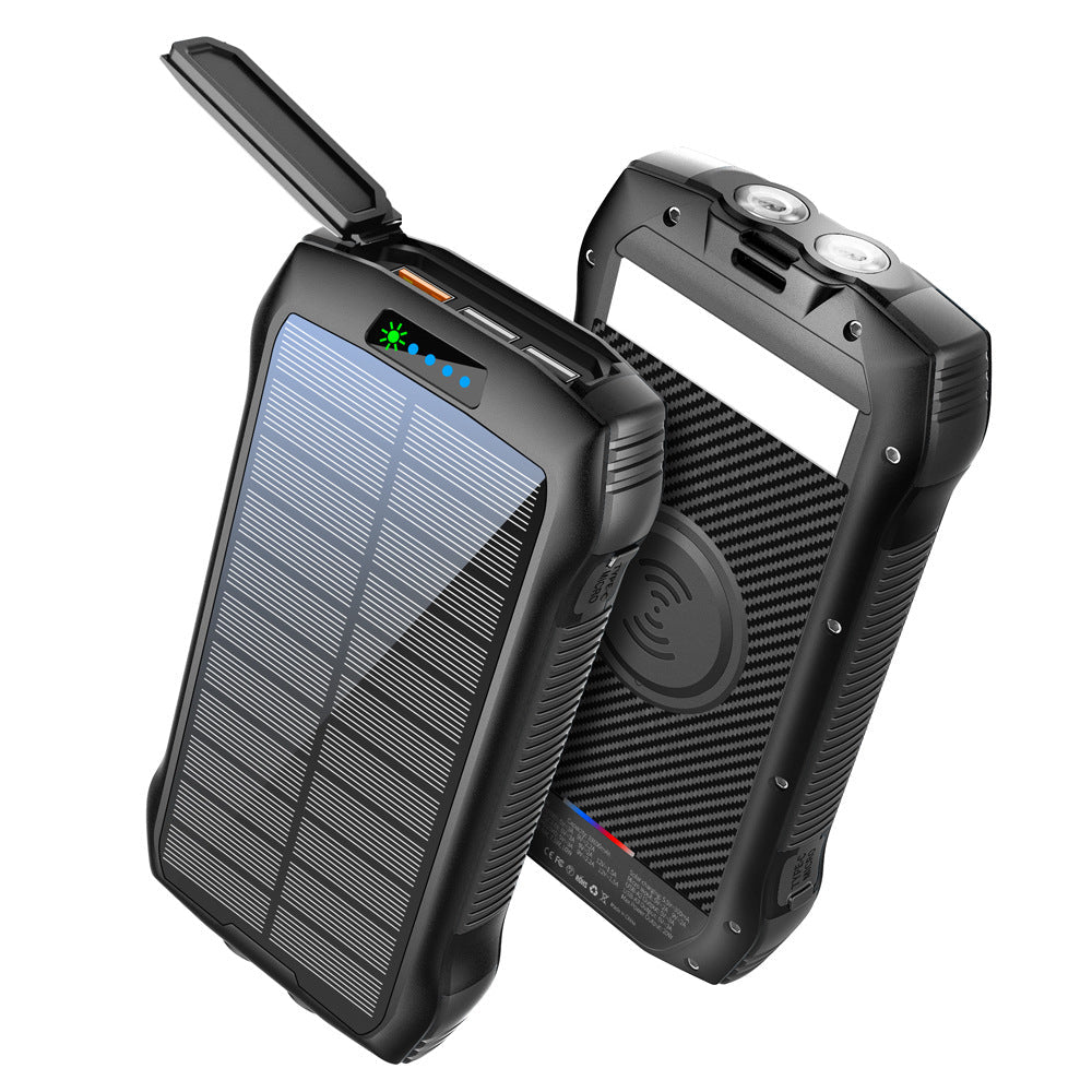 Solar Energy Power Bank – Portable Charger with High Capacity