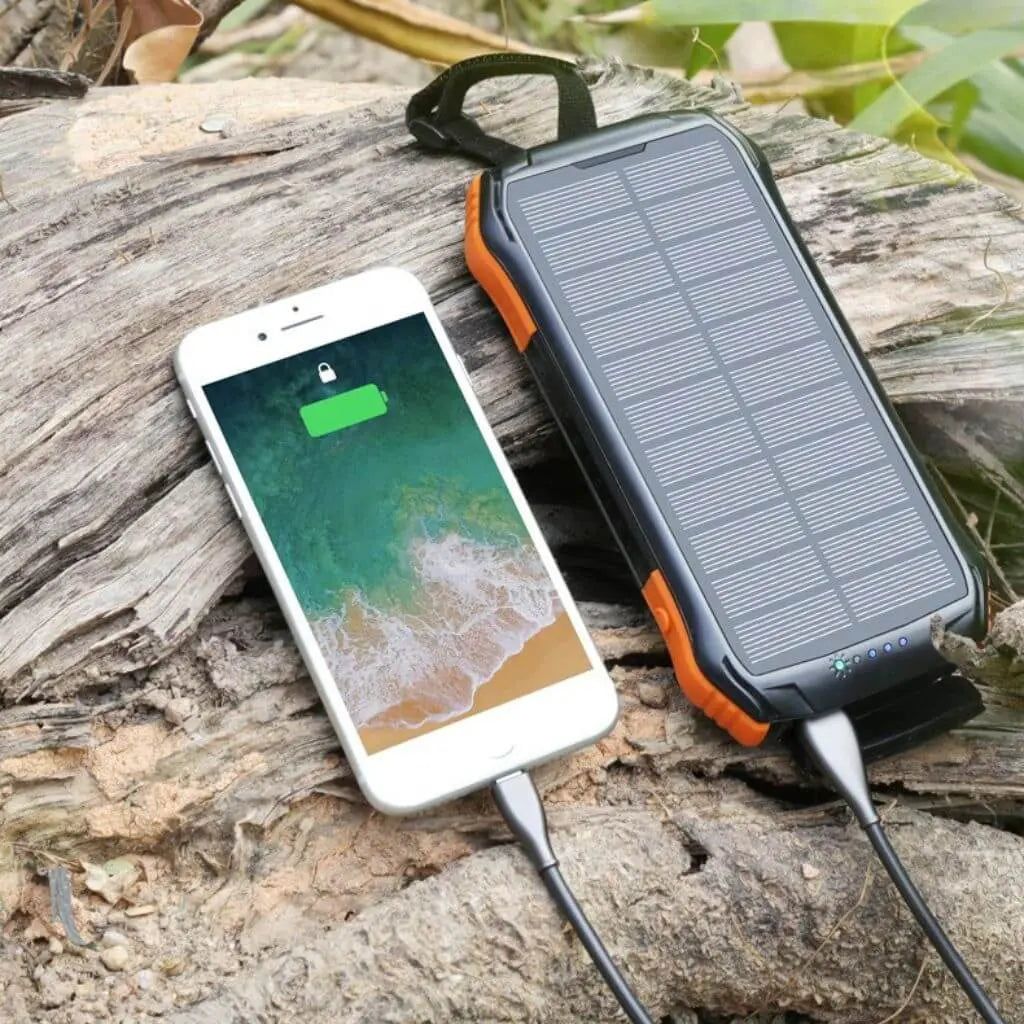 Solar Energy Power Bank – Portable Charger with High Capacity
