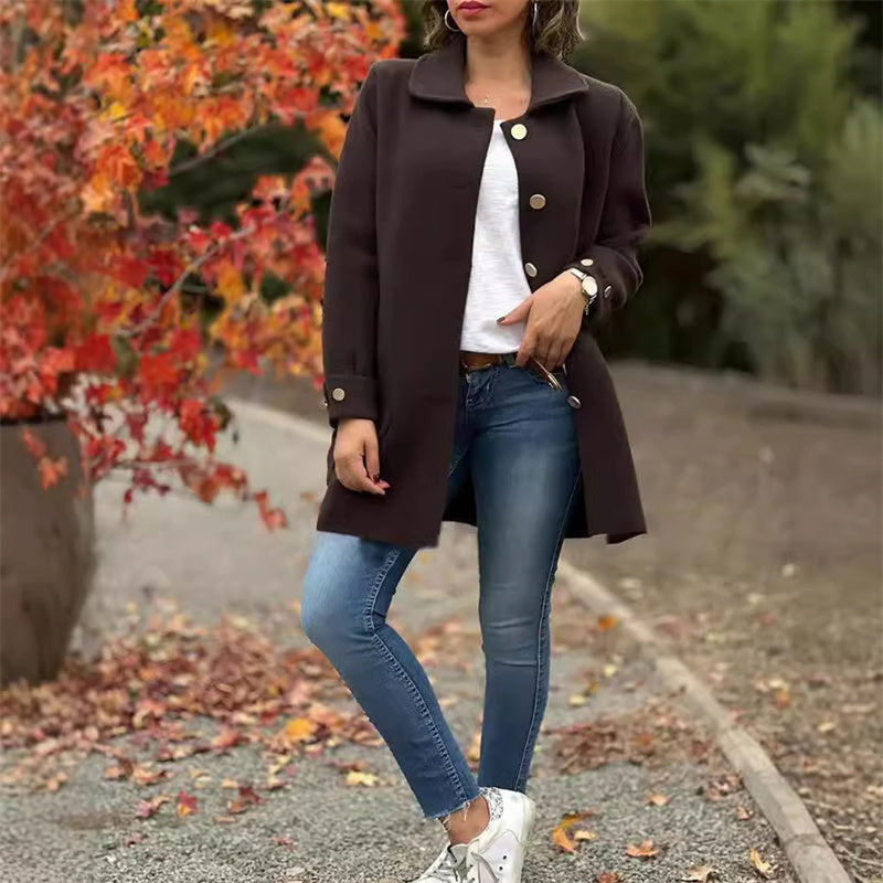 Emma Elegant Coat – Timeless, Comfortable, and Chic