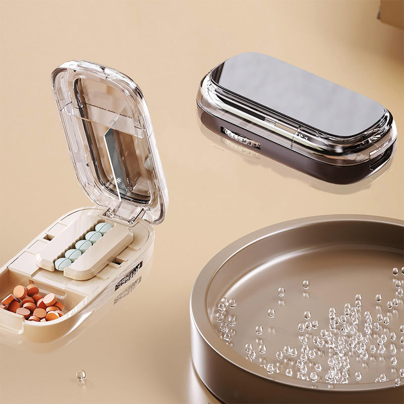 Smart Pill Cutter with Storage – Precise and Handy for Daily Use