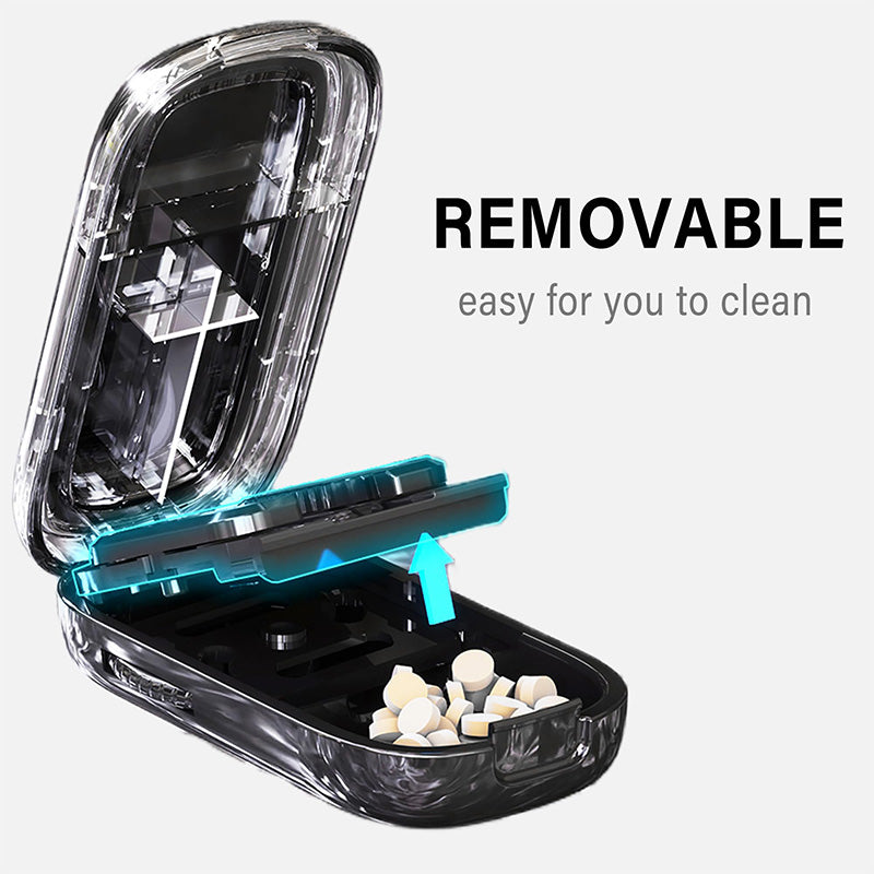 Smart Pill Cutter with Storage – Precise and Handy for Daily Use