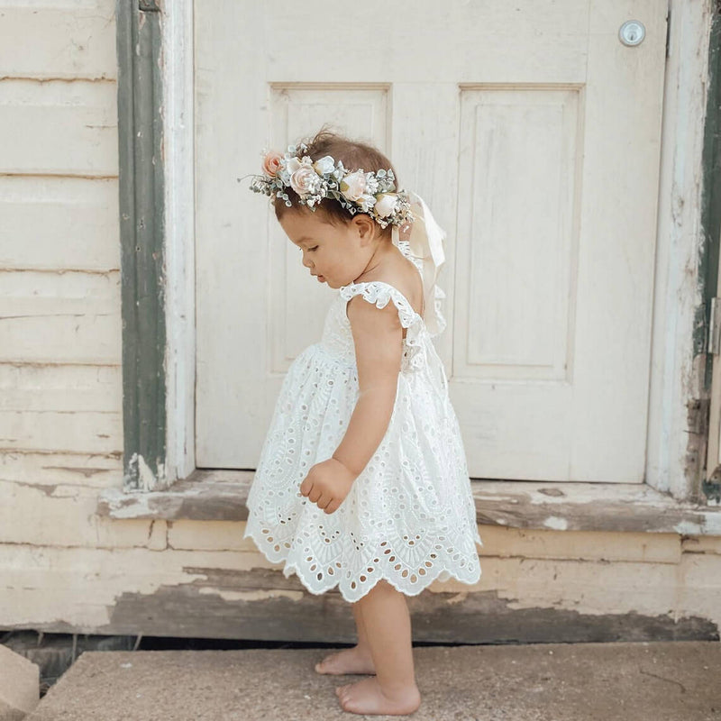 Amélie Christening Dress for Babies – Elegant and Timeless