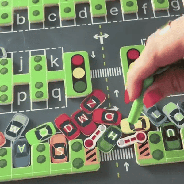 Toddler Parking Adventure - Learn and Play with Letters