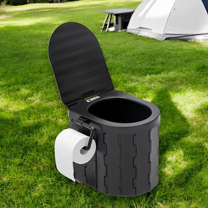 Foldable Camping Toilet – Sturdy & Portable