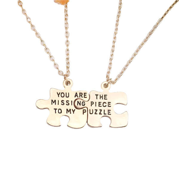 Puzzle Piece Necklace - The Perfect Valentine's Day Connection