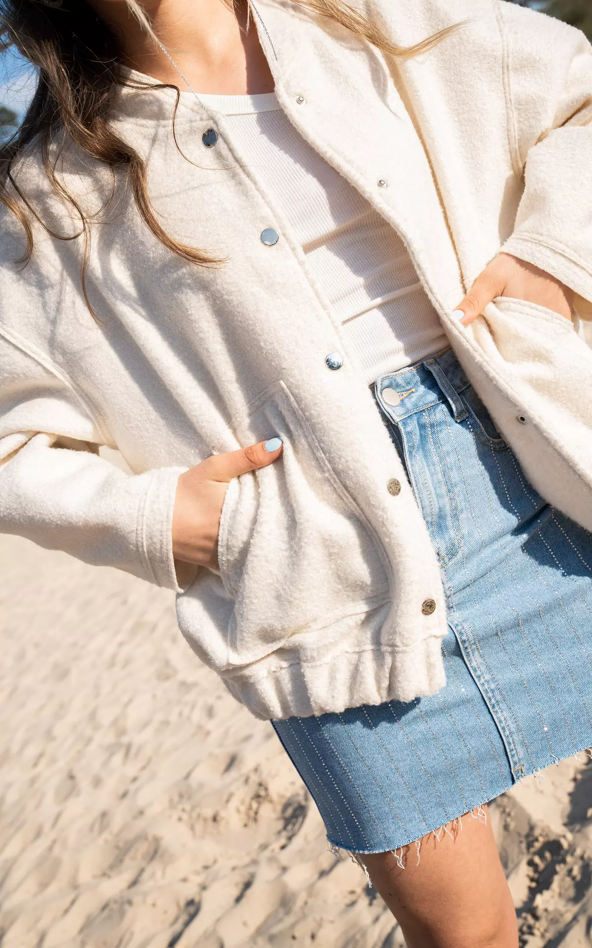 Trendy Oversized Cardigan - Comfortable and Stylish