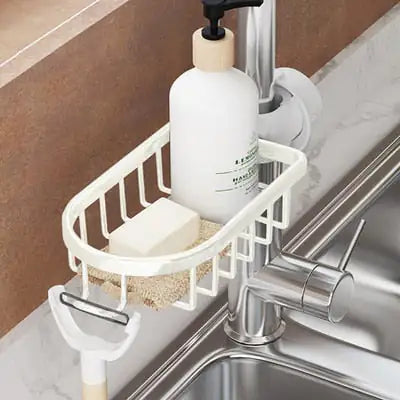 AquaGrip Shower Rack – Practical, Rustproof, and Space-Saving