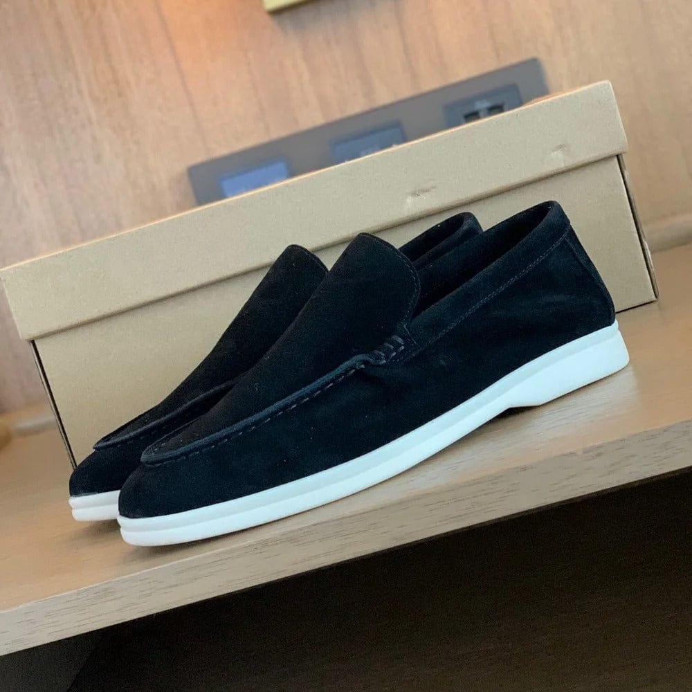 Verona - Suede Loafers – Italian Elegance