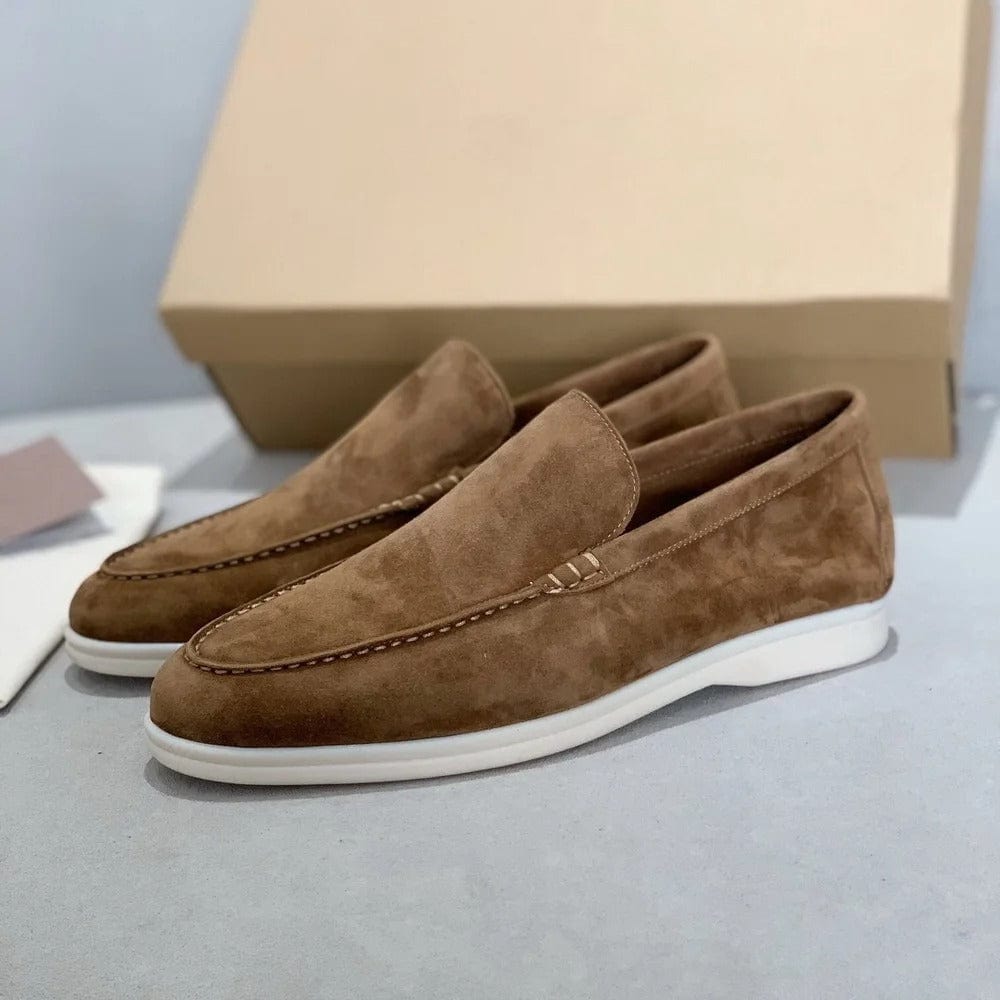 Verona - Suede Loafers – Italian Elegance