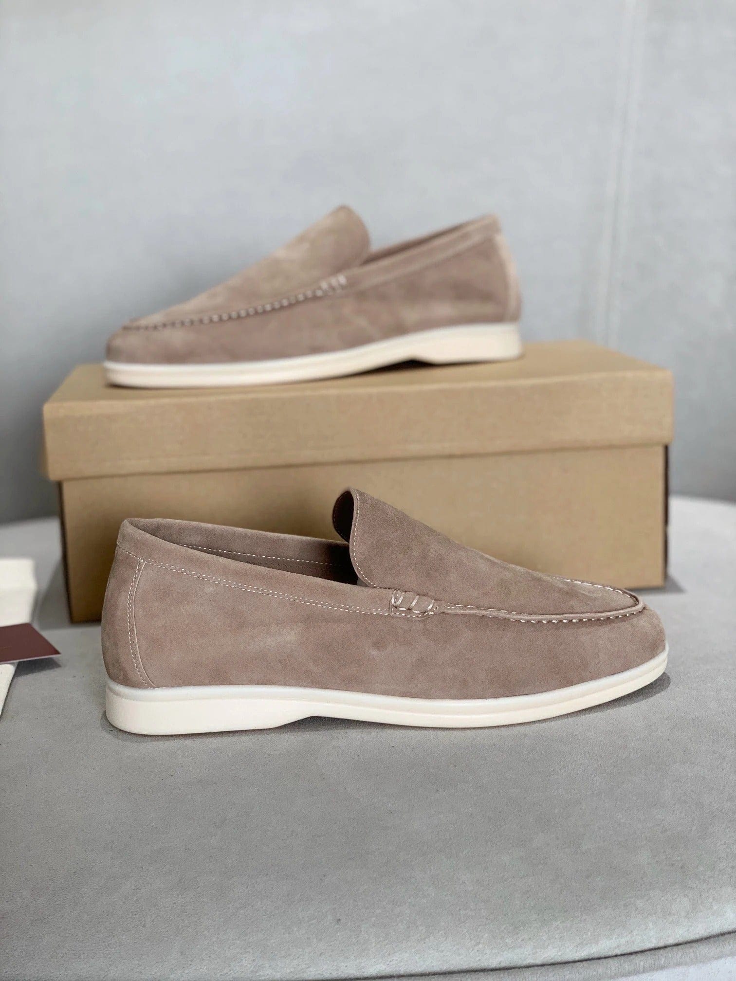 Verona - Suede Loafers – Italian Elegance