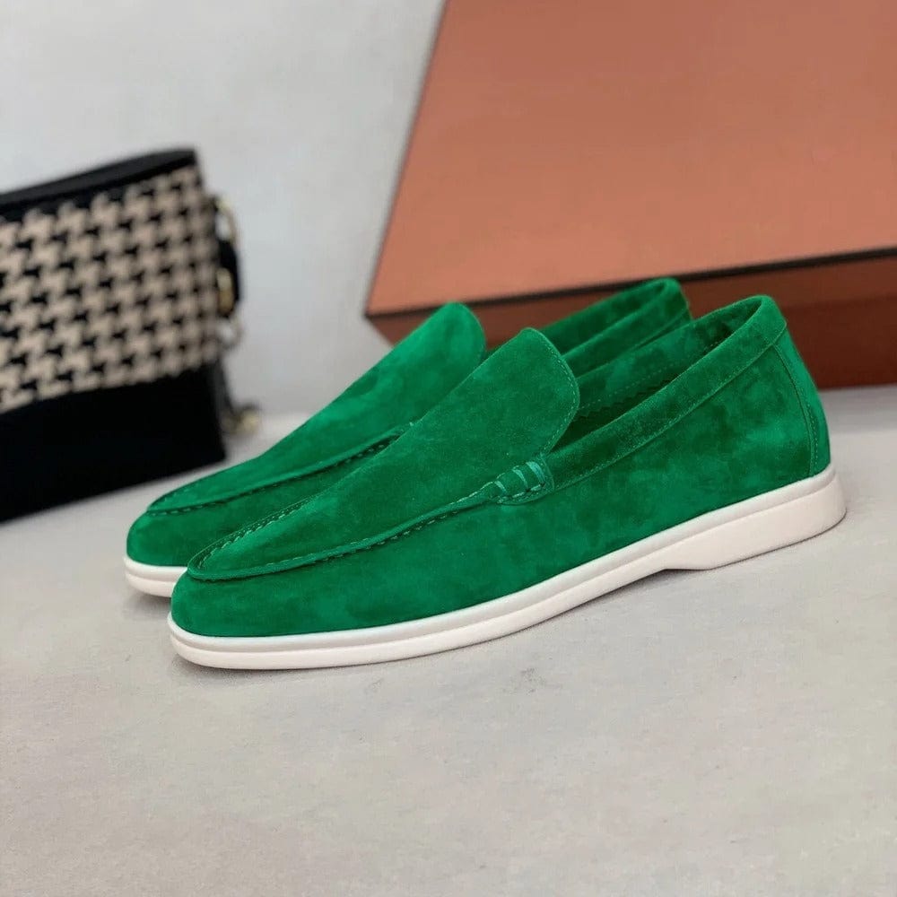 Verona - Suede Loafers – Italian Elegance