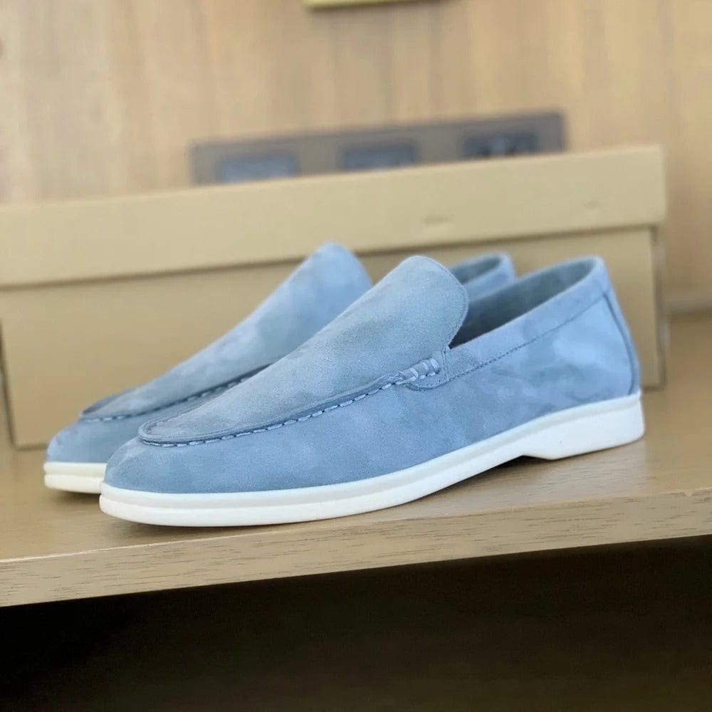 Verona - Suede Loafers – Italian Elegance