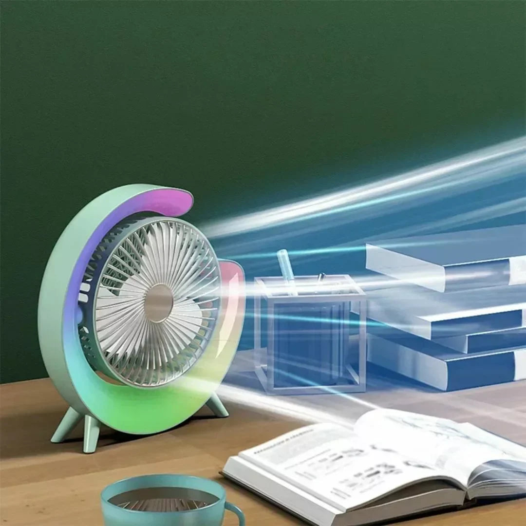 Design LED Fan for Indoor and Outdoor Use – Fresh and Stylish