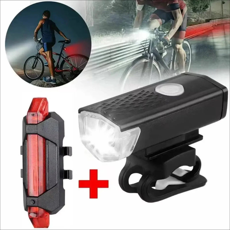 VoltBeam USB Bike Light Set – Safety and Convenience with Rechargeable Batteries