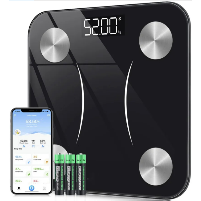 Smart Body Analysis Scale – Measure Weight, Muscle Mass, Body Fat Percentage, and More
