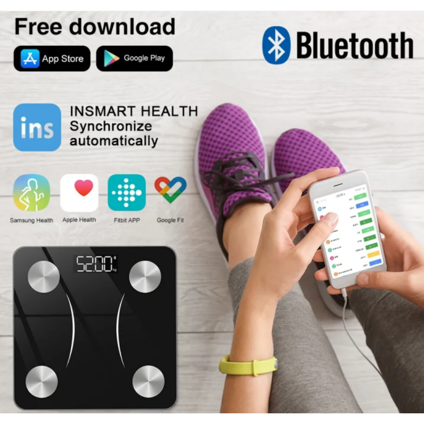 Smart Body Analysis Scale – Measure Weight, Muscle Mass, Body Fat Percentage, and More