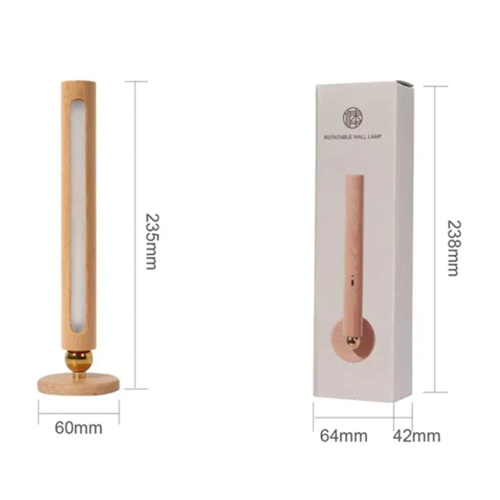 Aura Wooden Wall Lamp - For Atmospheric Flexible Lighting