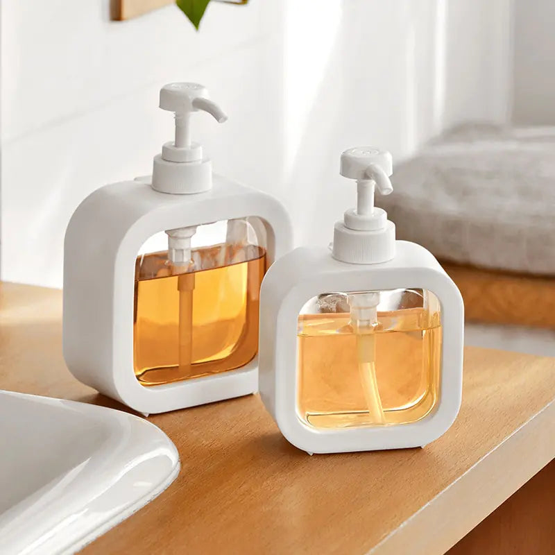CleanVue Soap Dispenser – Modern Design, Hygienic and Functional